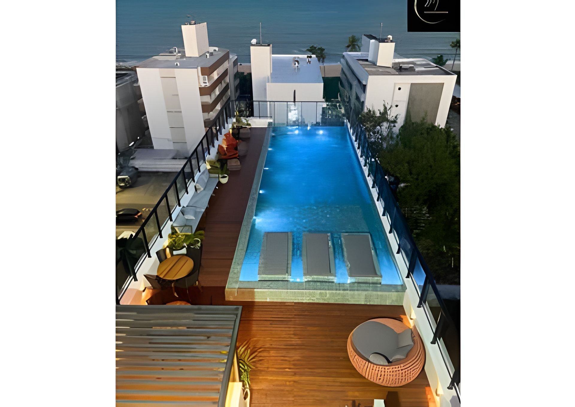 702 Lm Get One com vista lateral mar